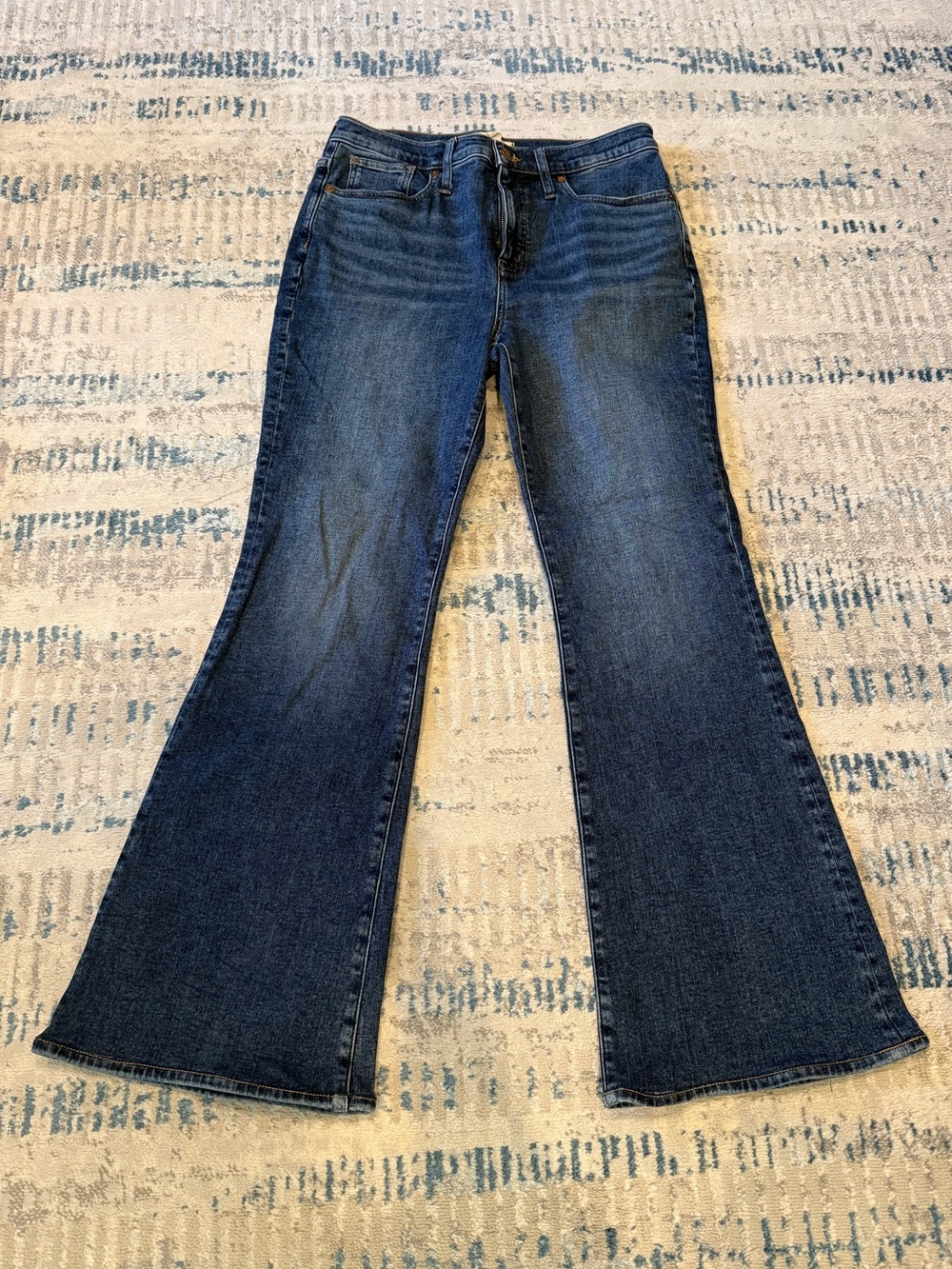 Maxwell Dark Wash Skinny Flare Leg Jeans